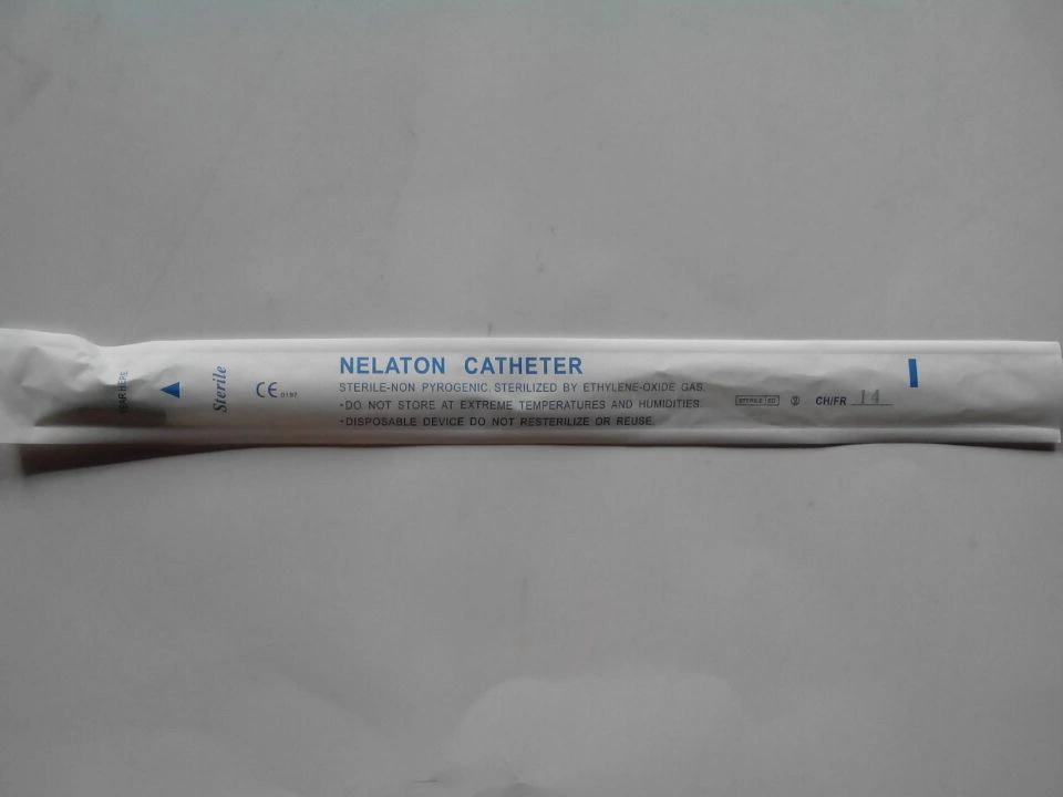 Disposable Medical PVC Nelaton Catheter with / Without X Ray