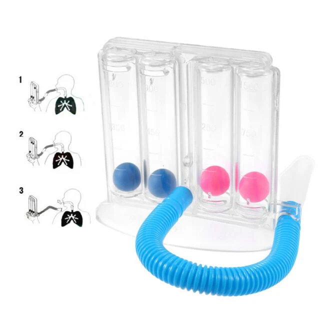 Cheap Price 4 Balls Breathing Trainer Breathing Exercise Respiratory Trainer
