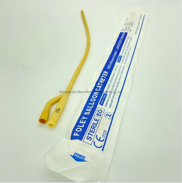 Disposable Sterile 100% Foley Catheter Latex F16 2way/3way