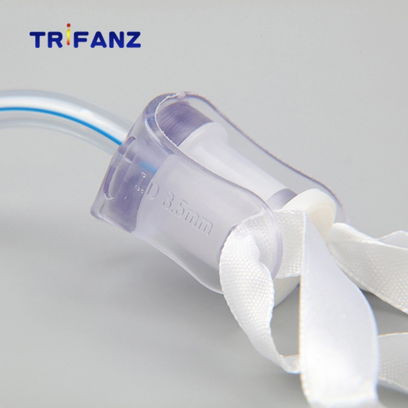 Wholesale Hot Sale Surgical Instrument Disposable Sterile Medical Grade PVC Classic Endotracheal Tracheostomy Tube Reinforced with Cuffed & Uncuffed