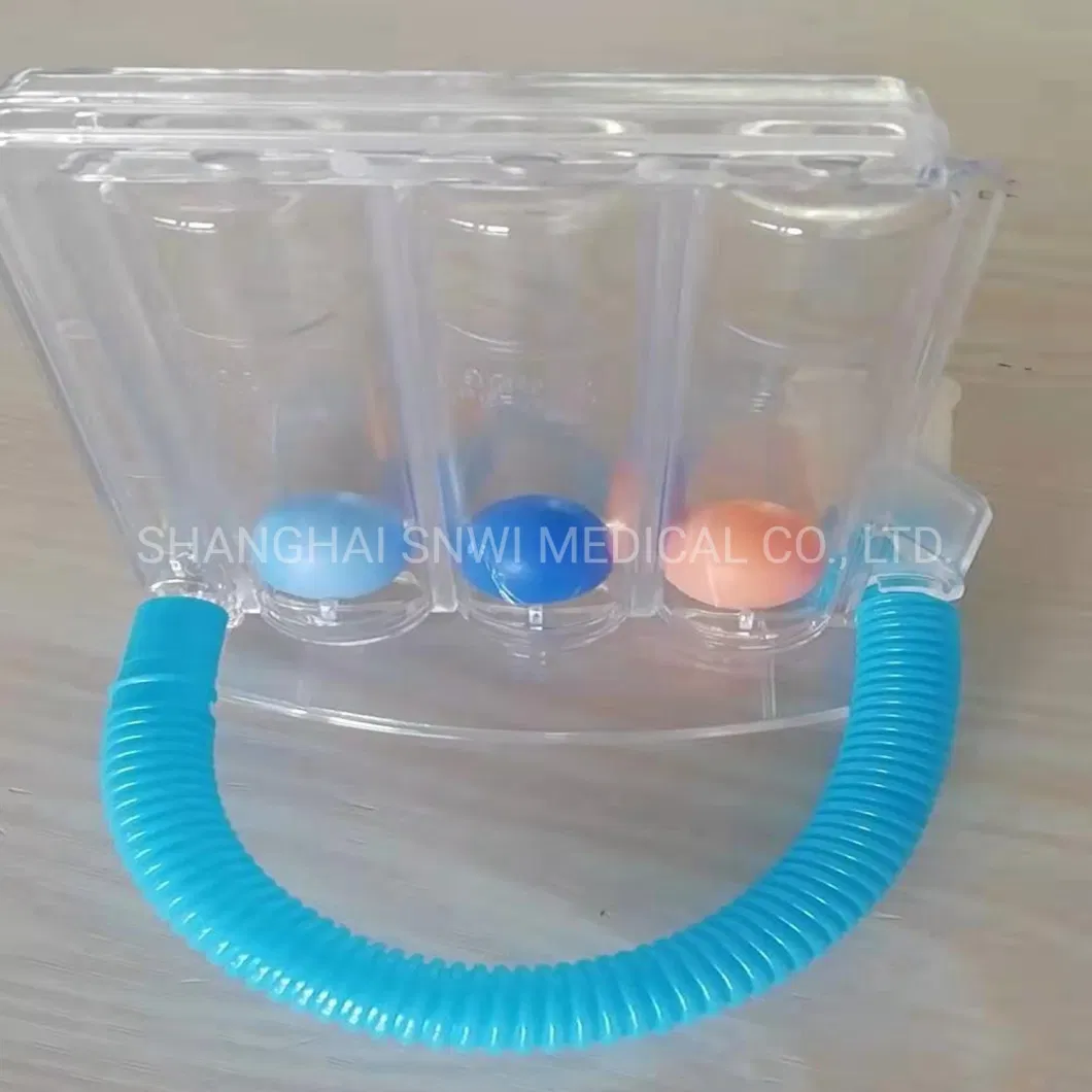 Breathing Exercise Incentive Spirometer Trainer Sports Inhaler Breathing Lung Trainer