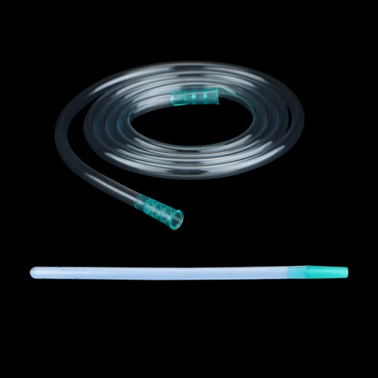 Tubo di collegamento per aspirazione monouso in PVC sterile medico da 1,8 m Tubo per catetere di collegamento in silicone